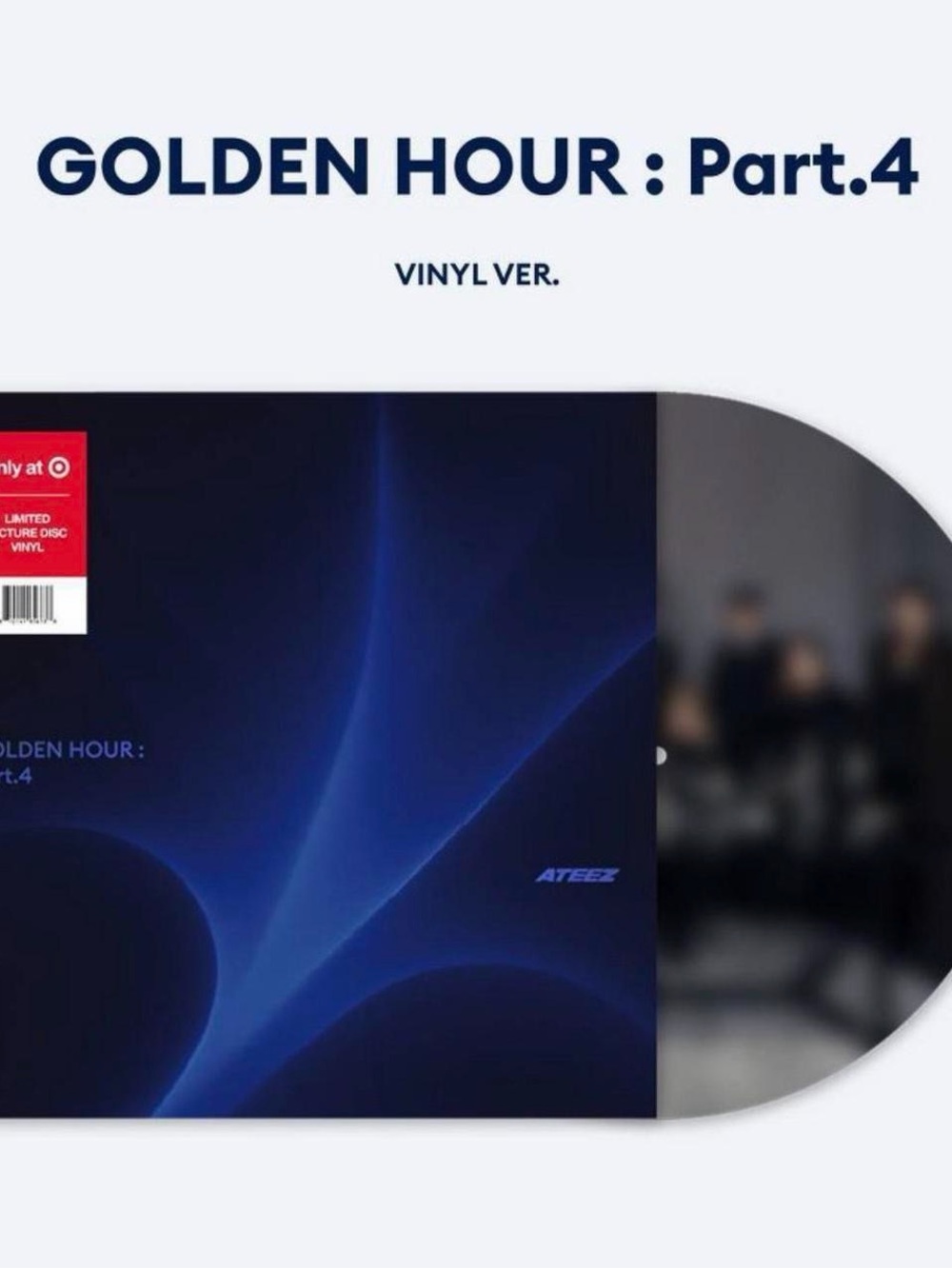 ATEEZ GOLDEN HOUR : Part.4 Vinyl Record – Limited Edition K-Pop Collectible